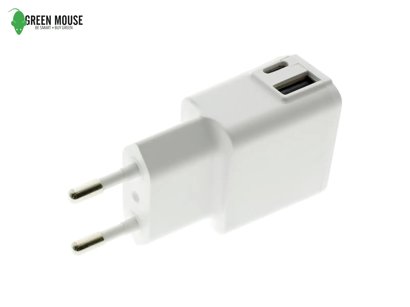 GM Dual Ladegerät USB & USB-C 2.4A weiß, VE 5