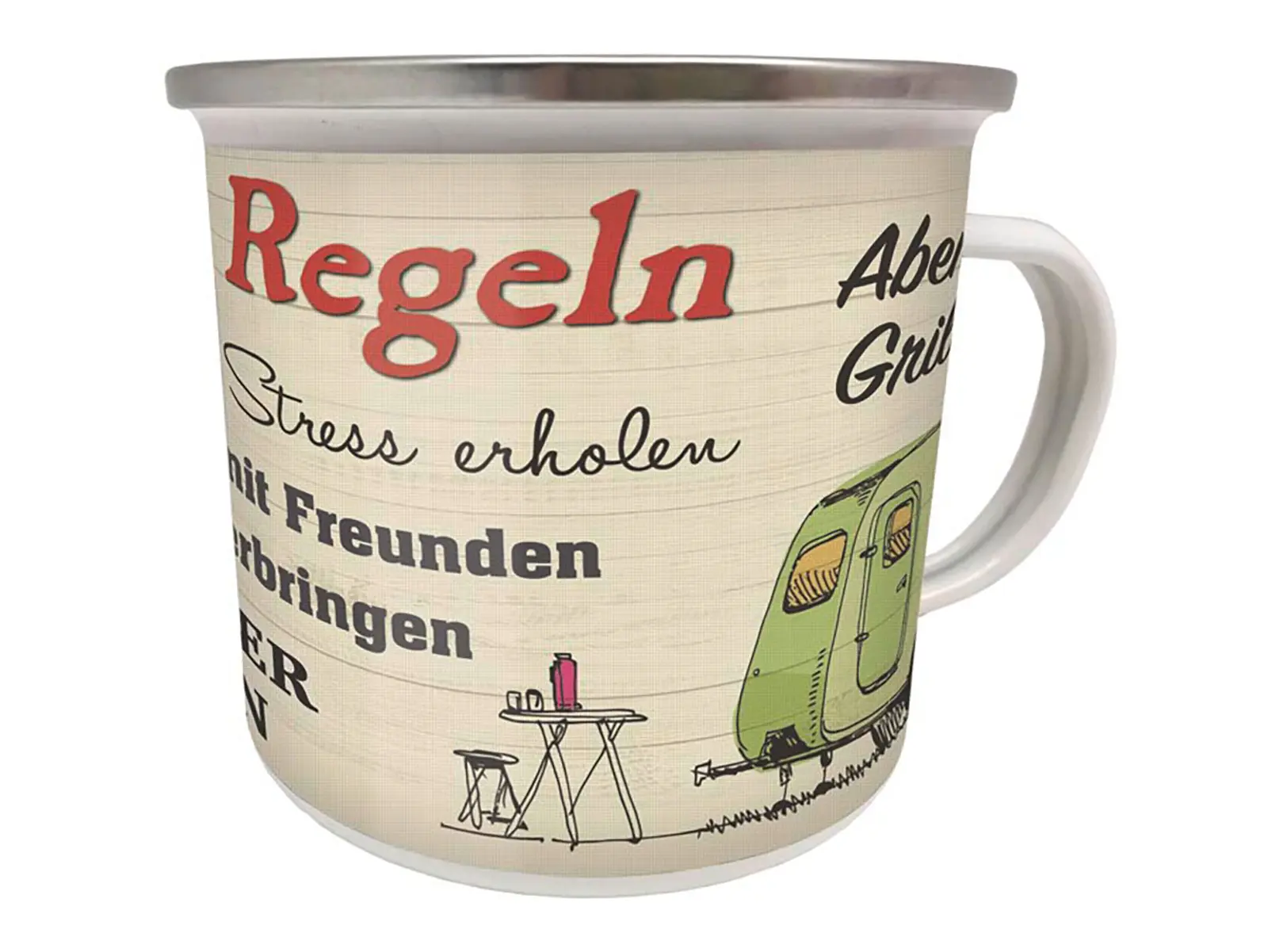 KULT Becher 16, Campingregeln