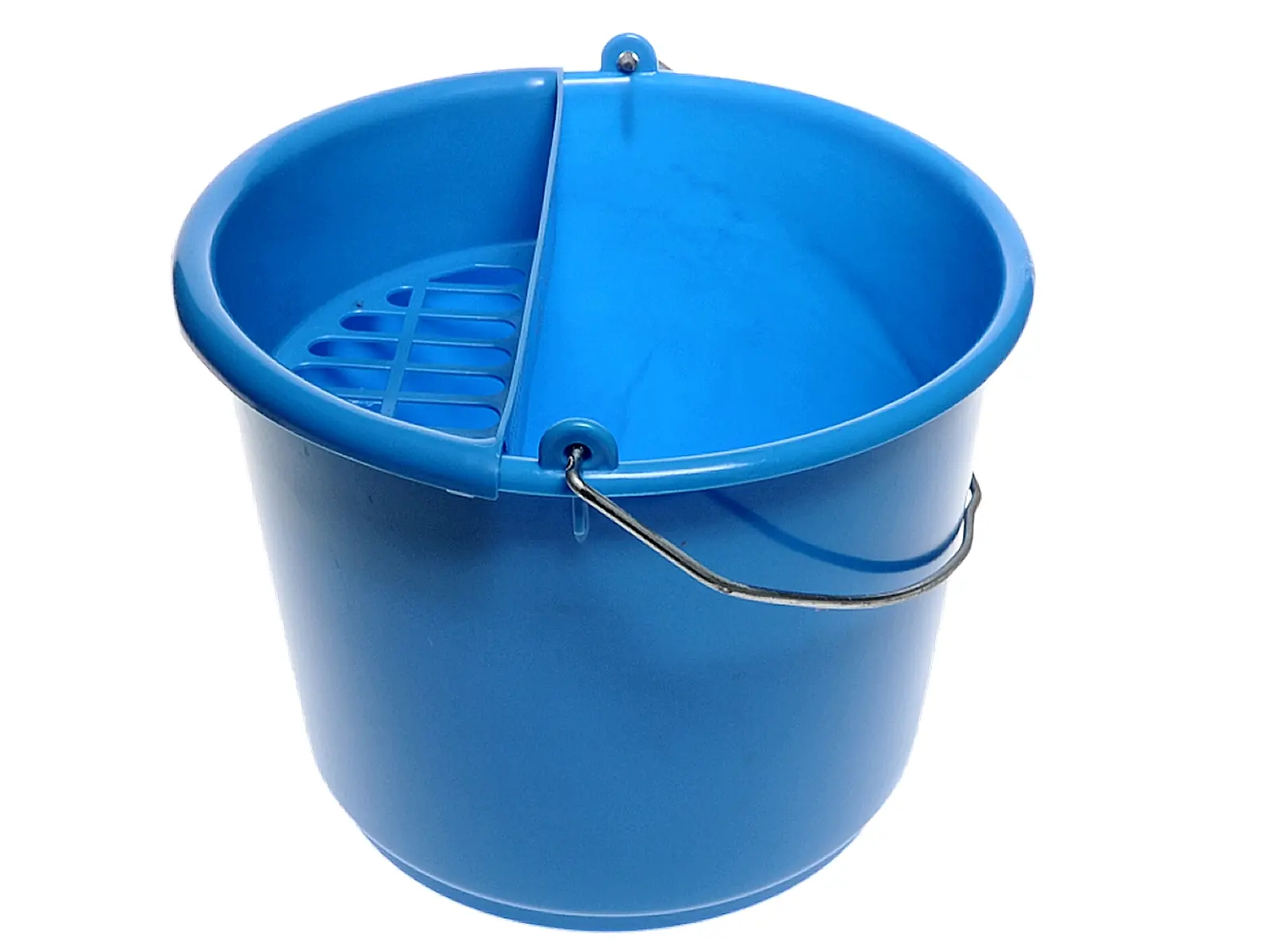 Kundendiensteimer Schwammeinsatz  blau   RAL5012