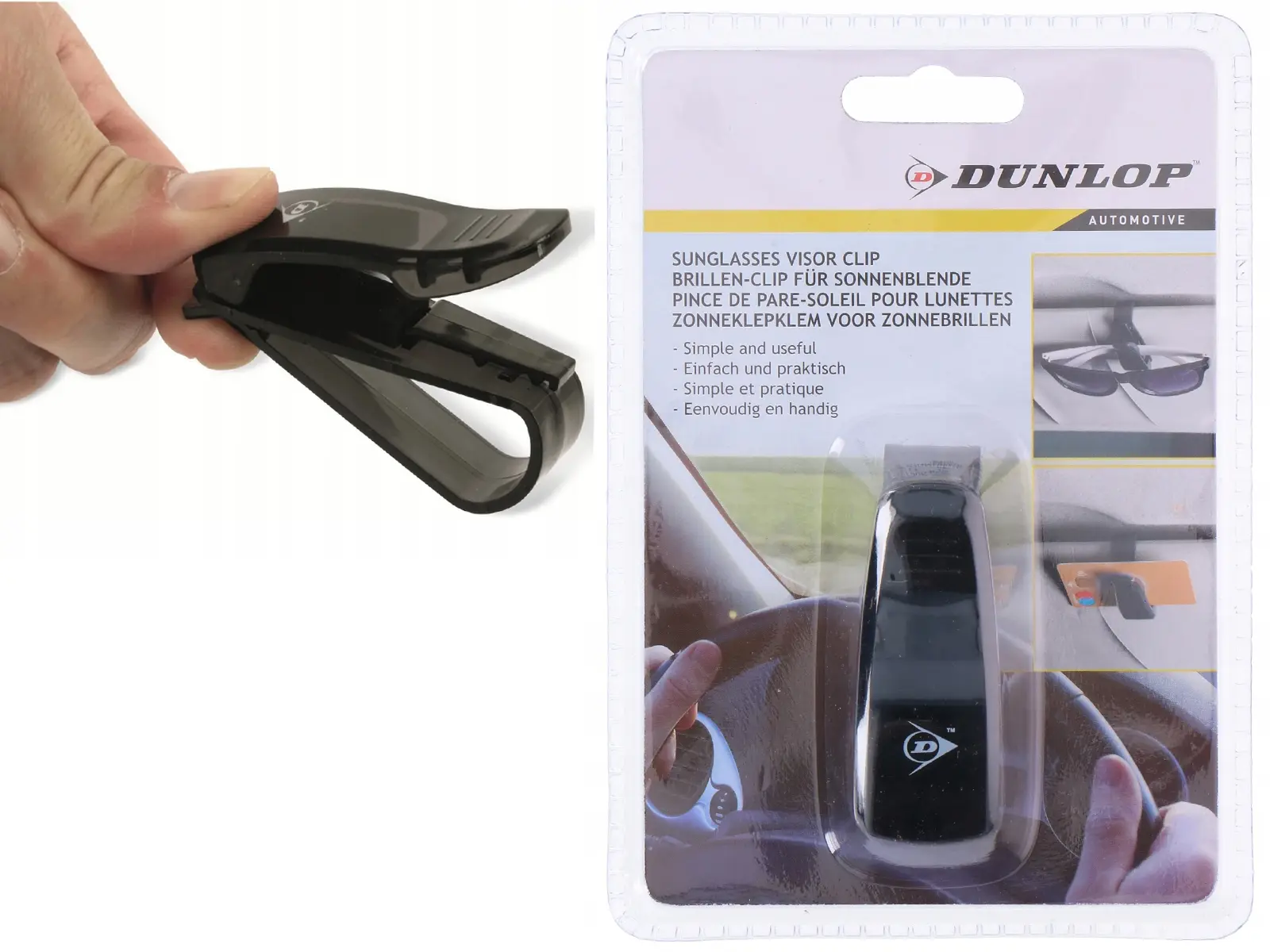DUNLOP Brillen-Clip für die Sonnenblende