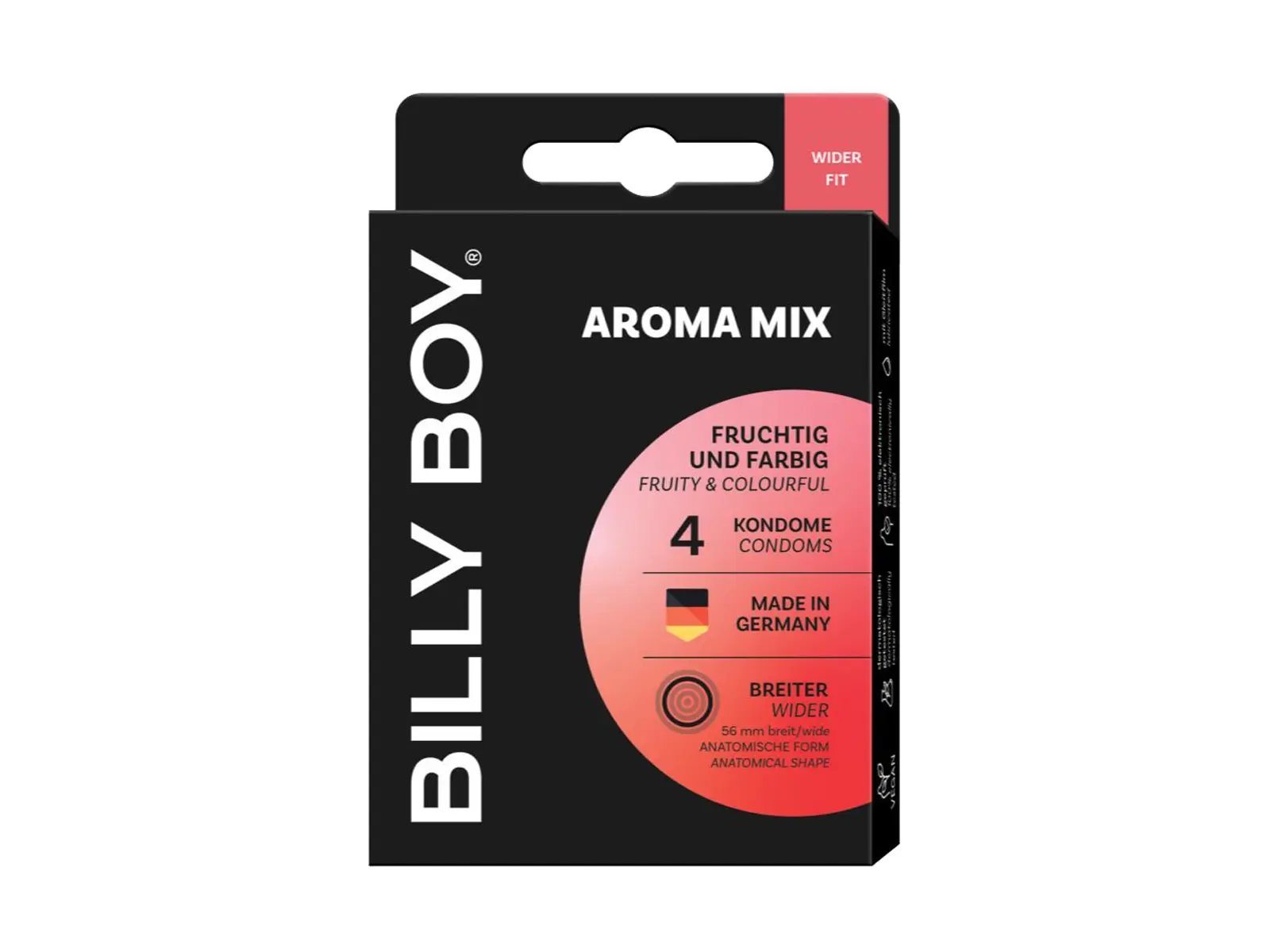 BILLY BOY Kondom aromatisiert 4er Packung