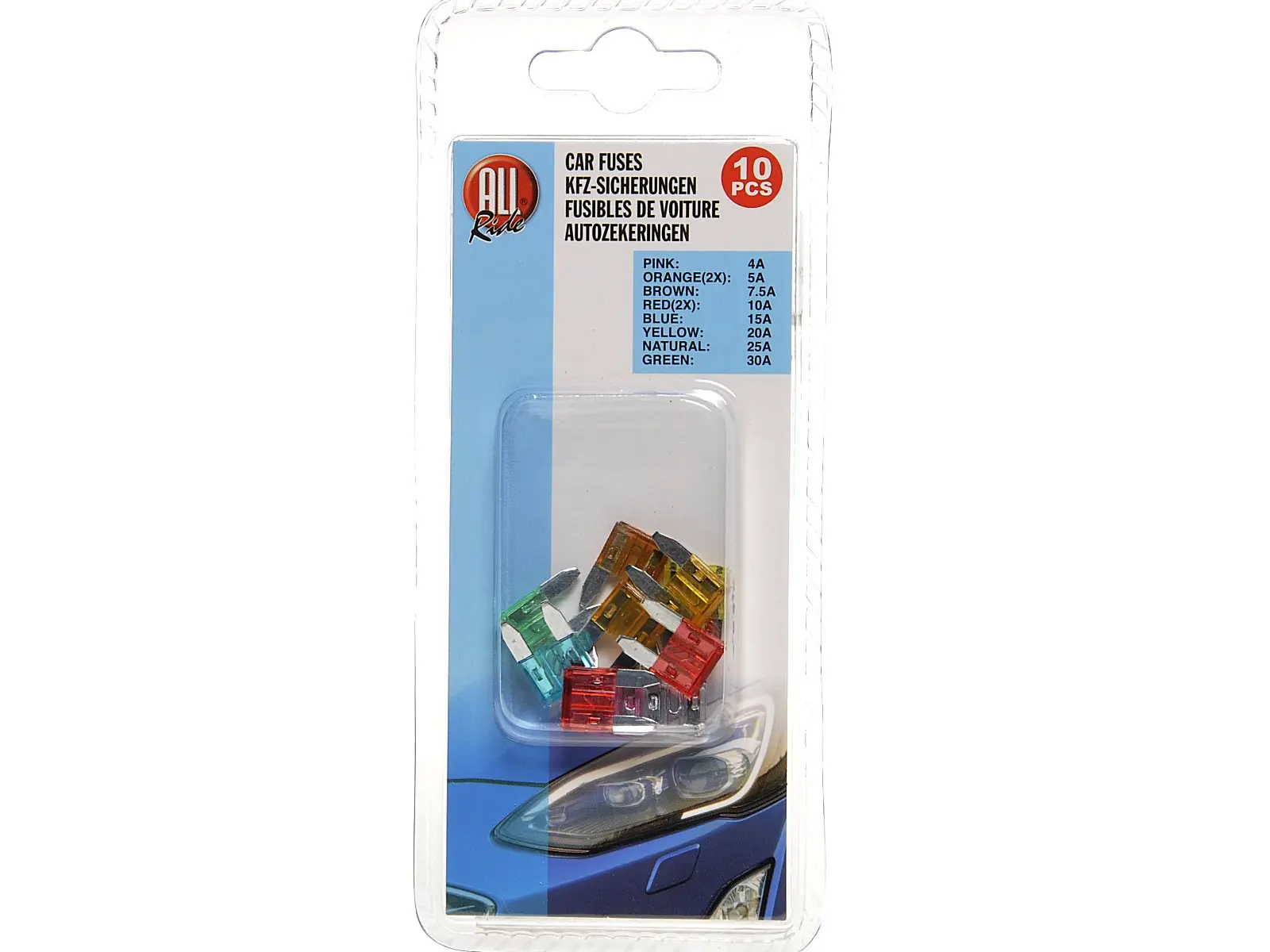 Stecksicherung 10er MINI  Eurolochblister