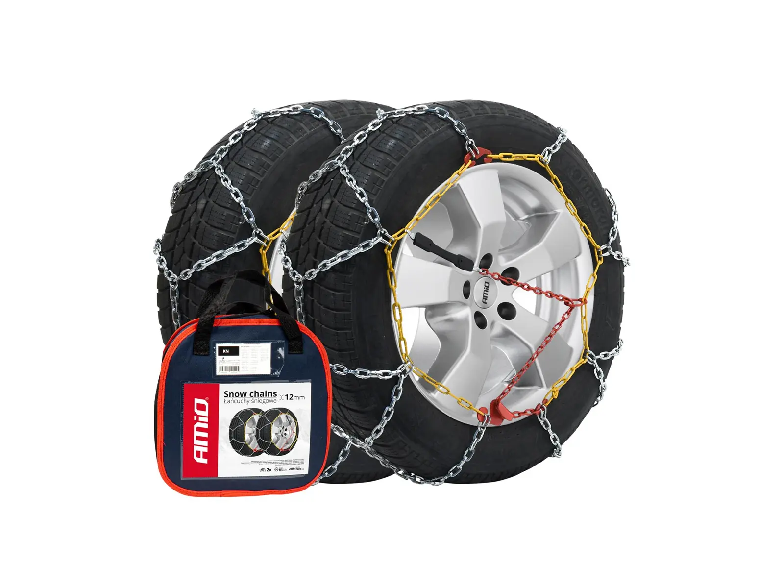AMiO Schneeketten Ö-Norm 12 mm KN-80