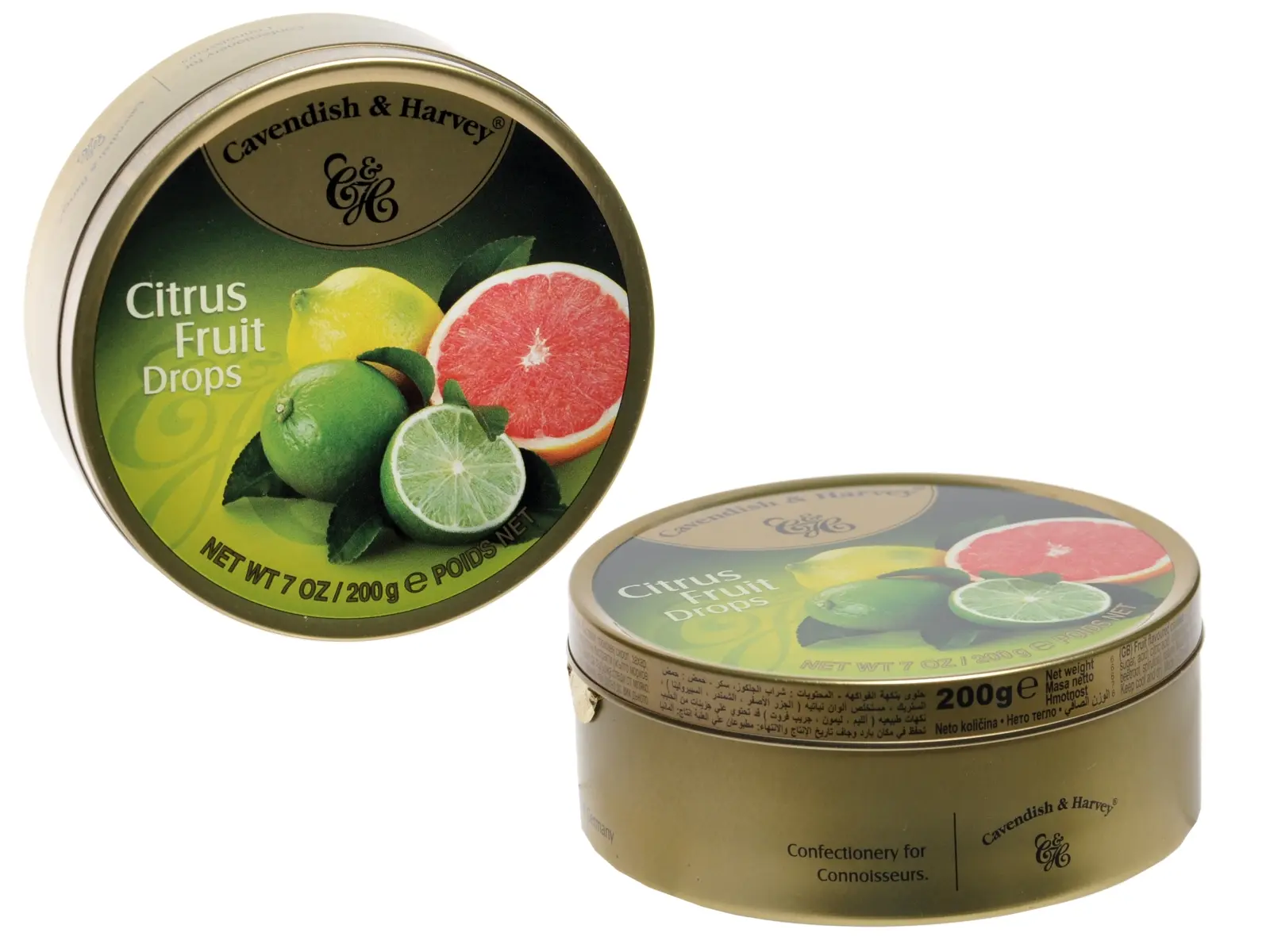 C & H Citrus Fruit Drops 200g               VE9