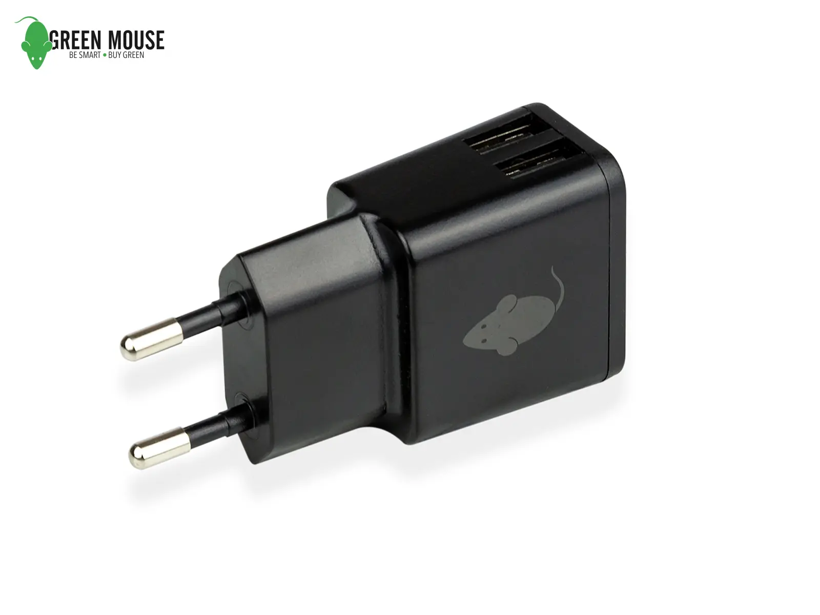GM Dual USB Charger 2.4A schwarz, VE 5