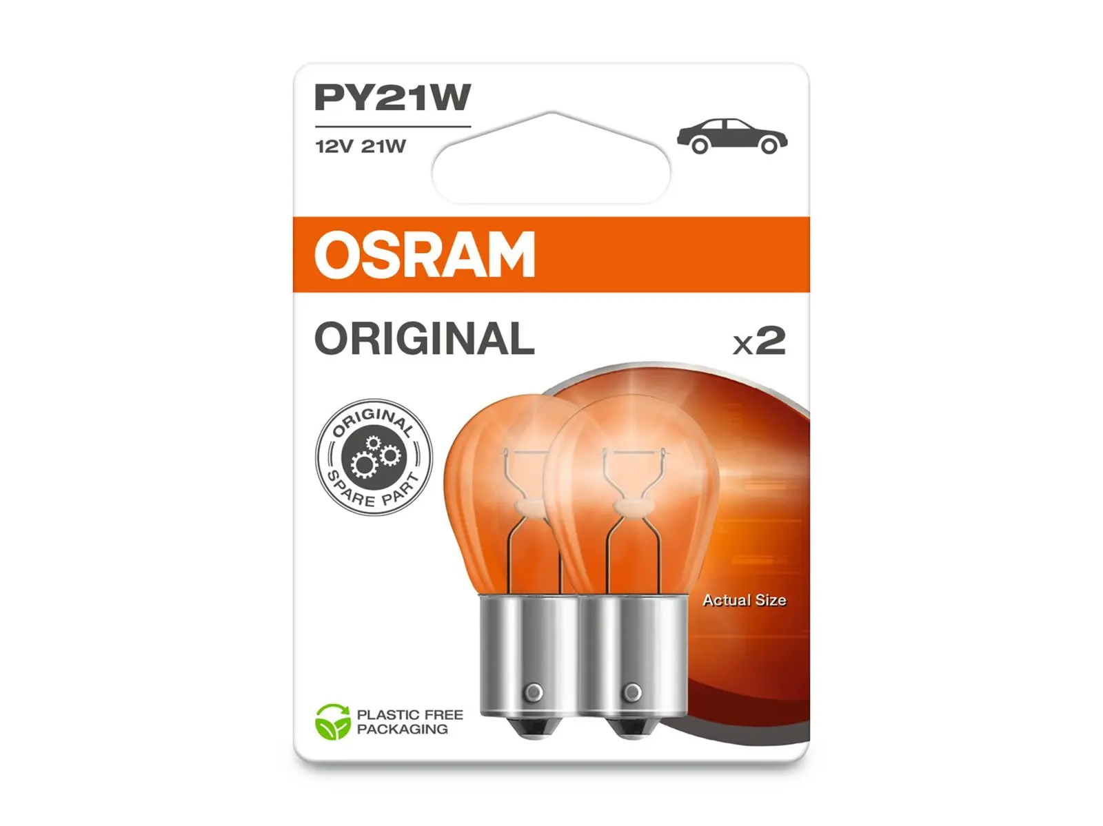 OSRAM Steckbirne Gel15S 12V/21W 2er NR 8