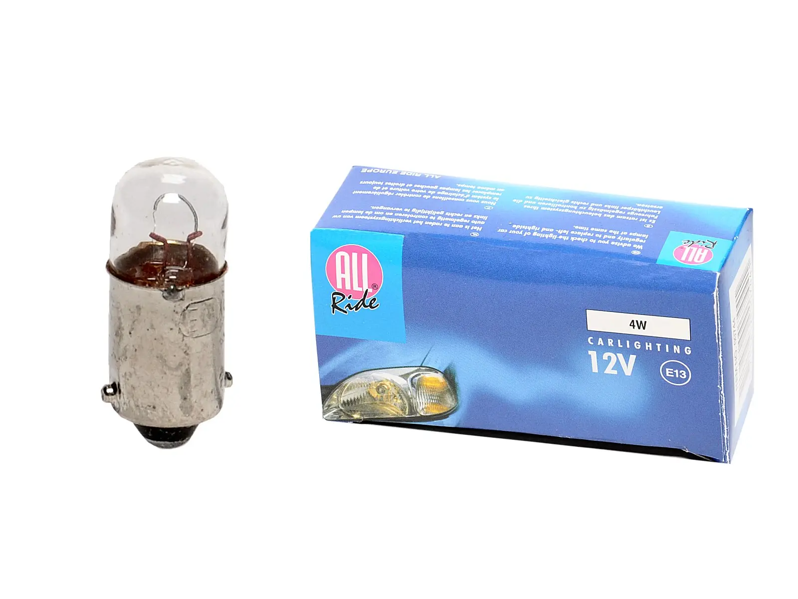 Steckbirne 12V/4W BA9S  VE10         242DS