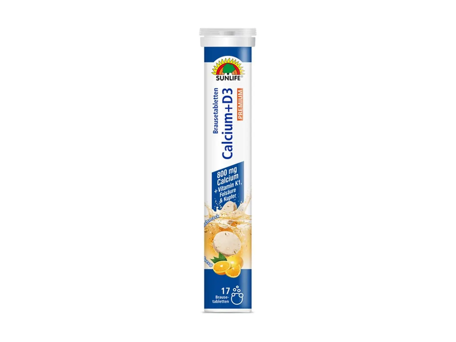 SL Brausetabletten Calcium+D3, 17 Tabletten