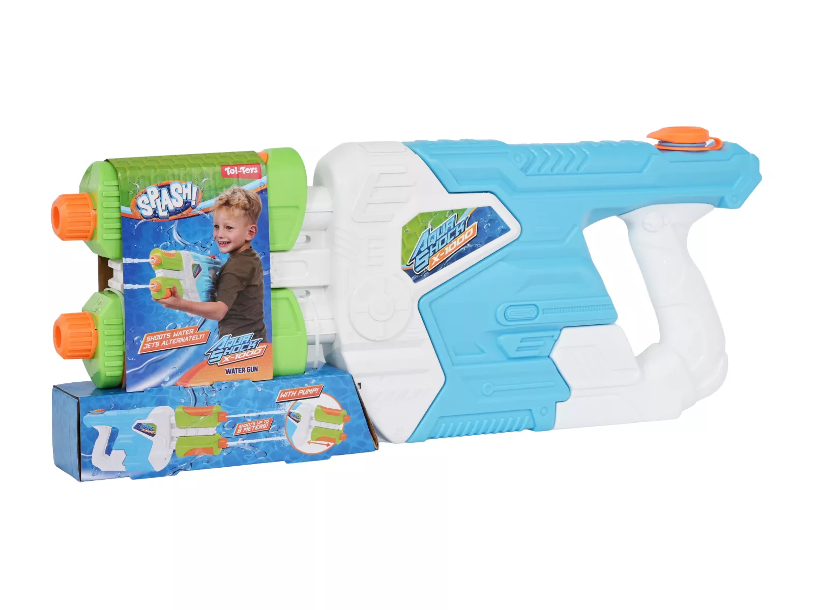 SPLASH Wasserpistole Aqua Shock X-1000 1,7L