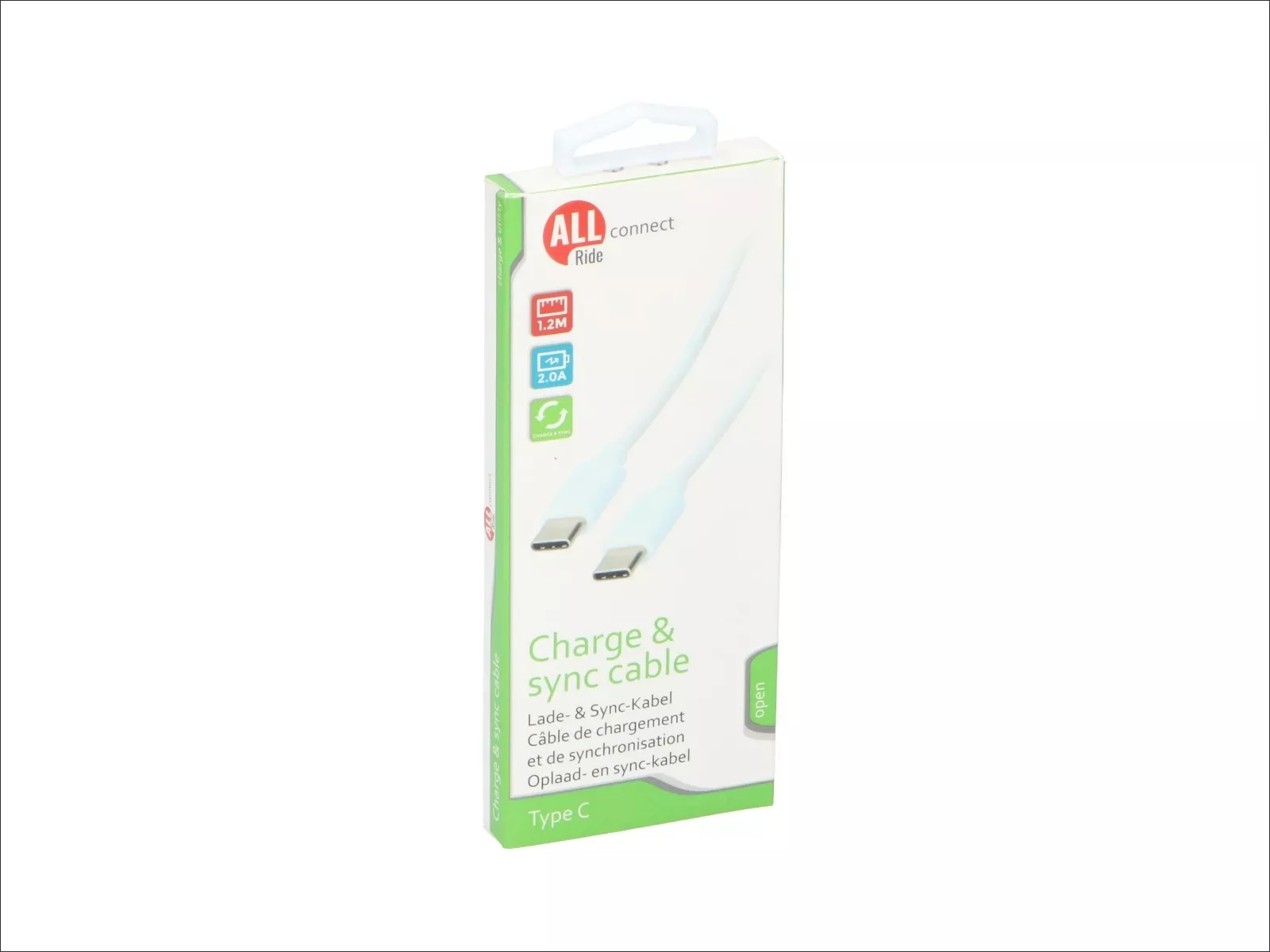 AR connect Charge & Sync-Kabel 1,2m, USB Typ-C
