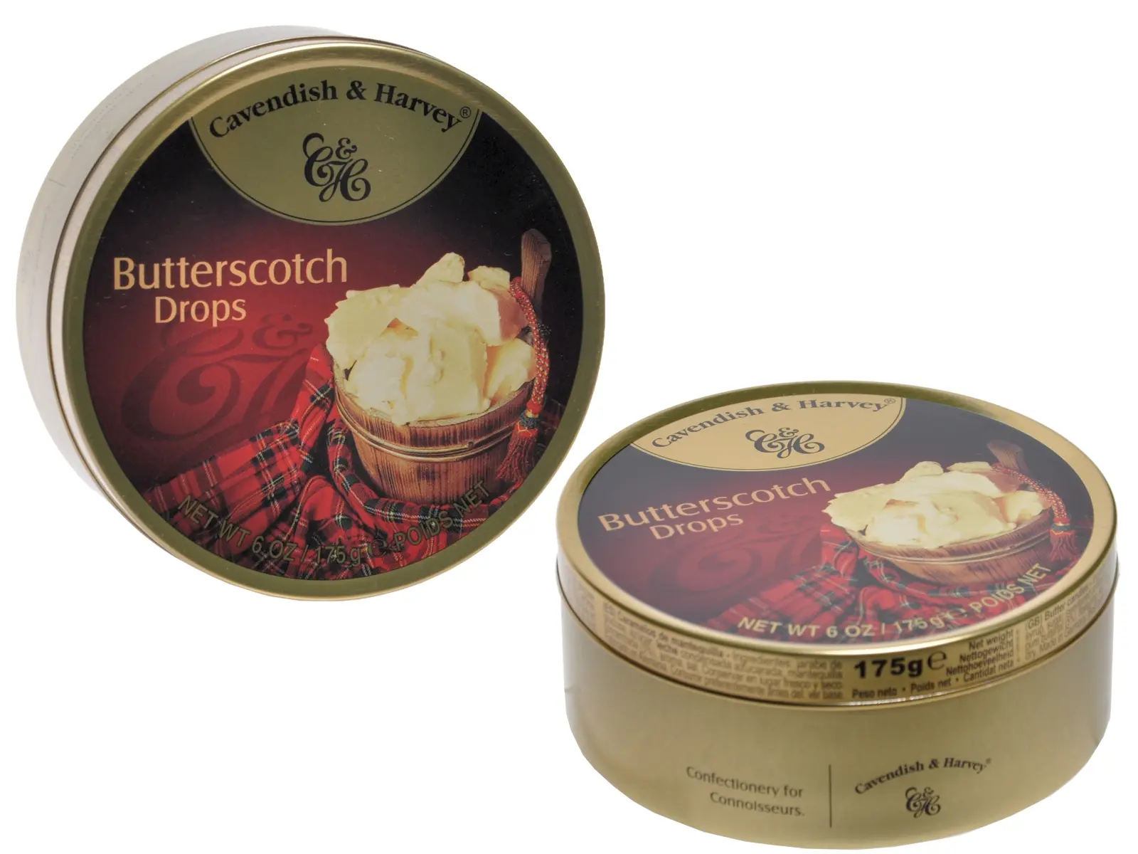C & H Butterscotch Drops 175g               VE9