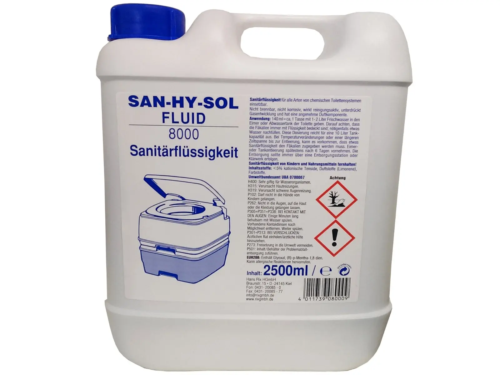 San-Hy-Sol 2,5 L Sanitärflüssigkeit