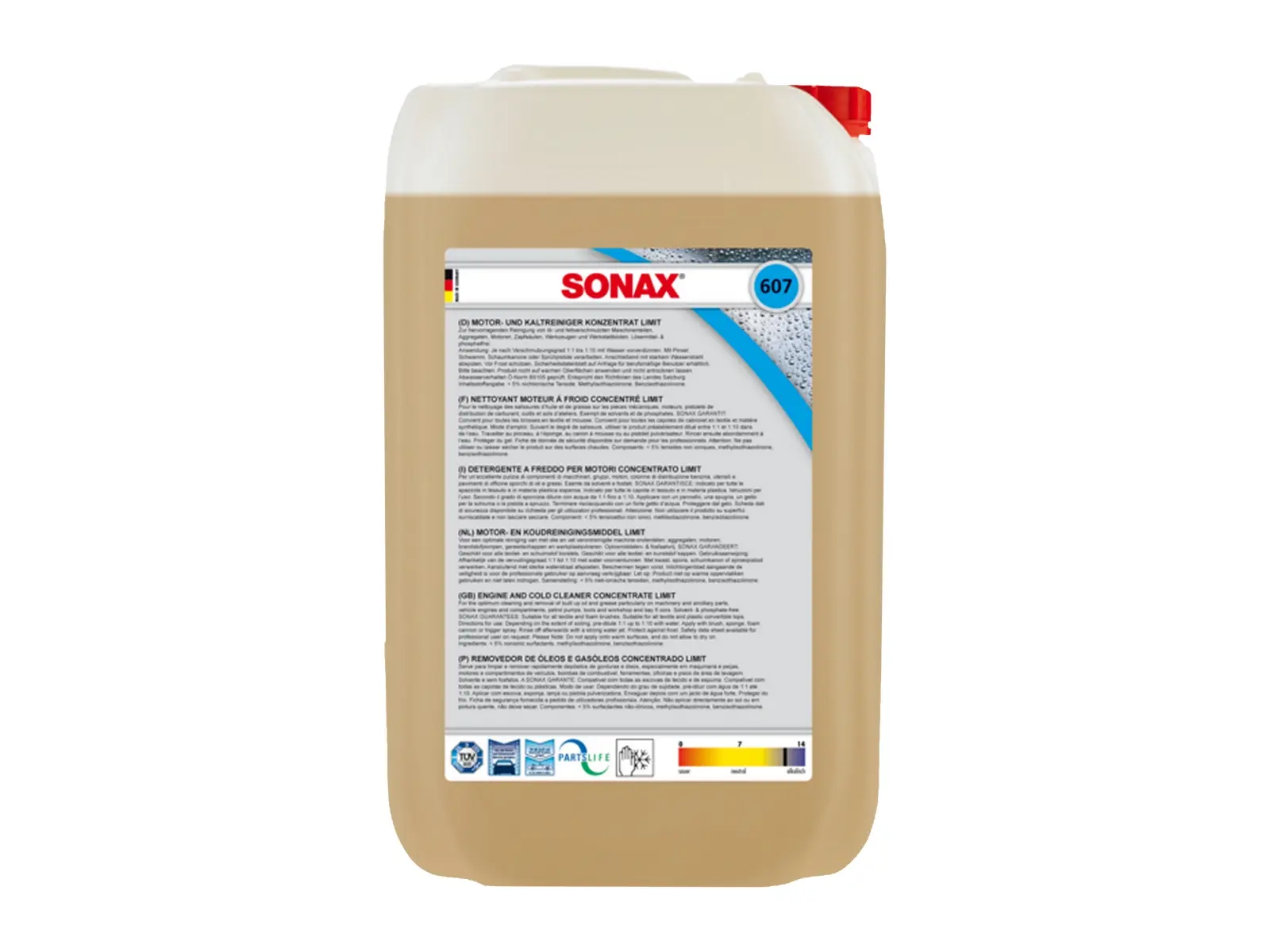 SONAX (607) Motor-Kaltreiniger,Konzentrat, 10 L