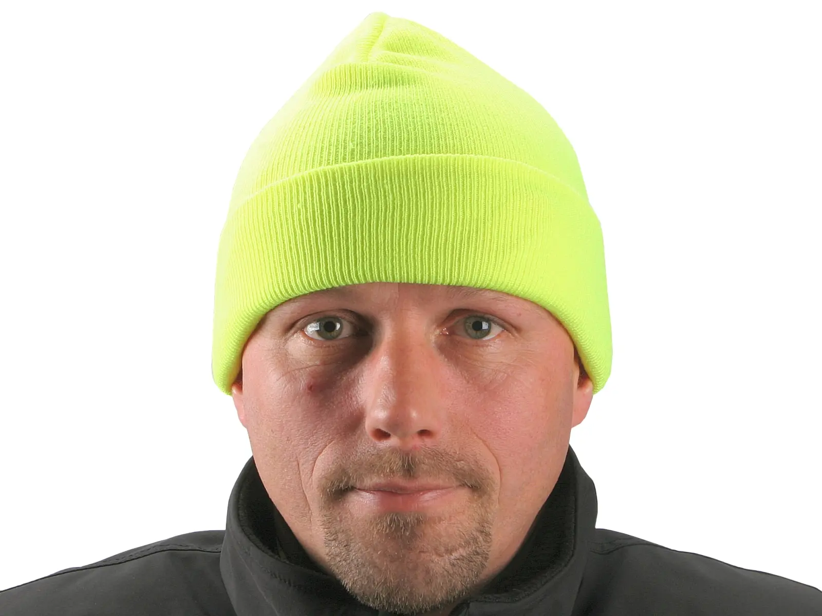 Strickmütze Thinsulate warngelb