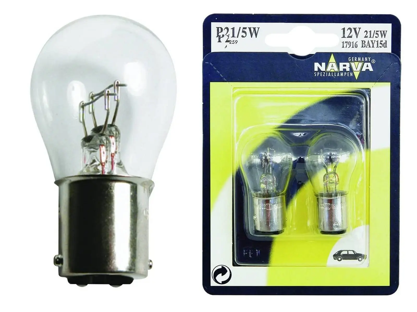 P21/5W 12V NVA B2