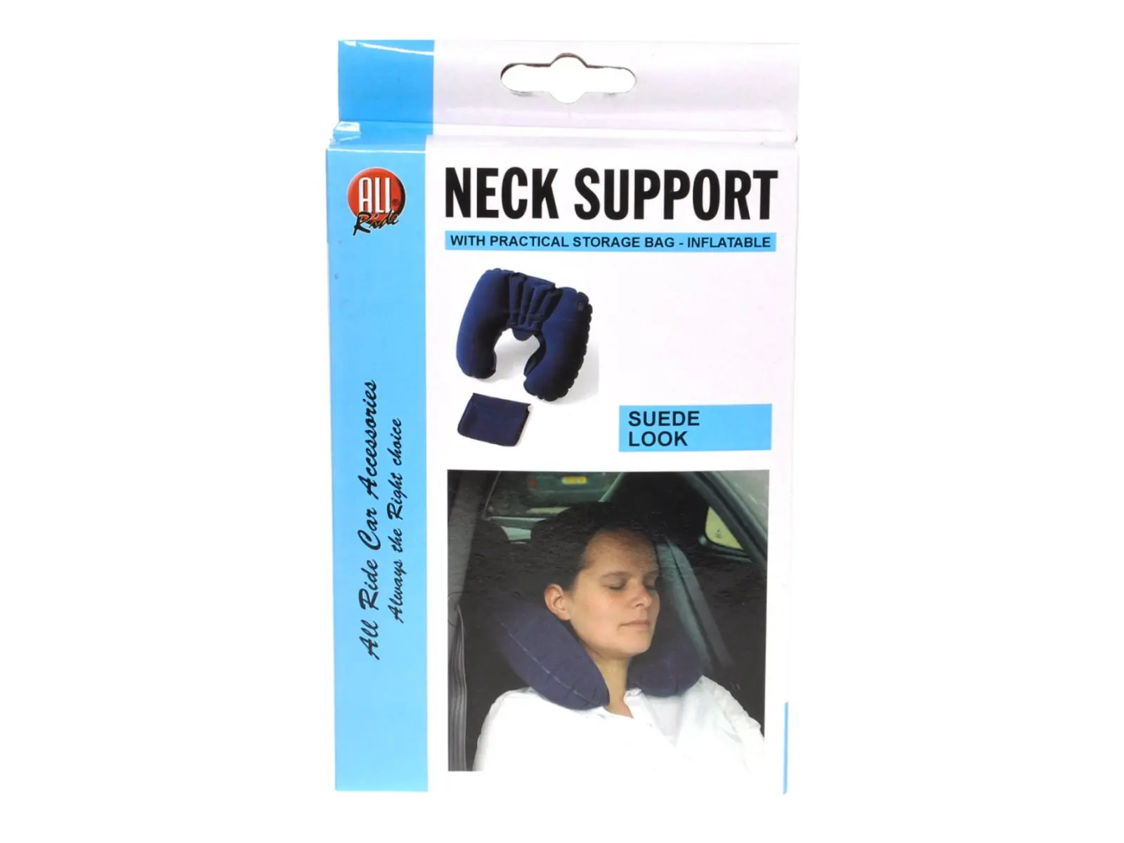 Nackenkissen aufblasbar mit Tasche