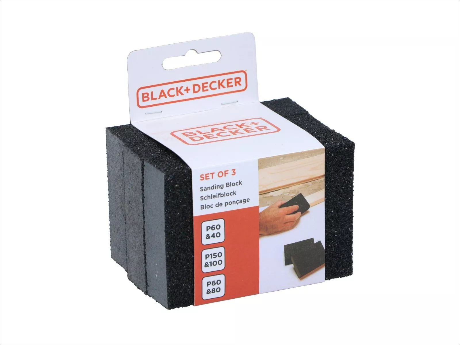 Schleifblock Set 3-teilig