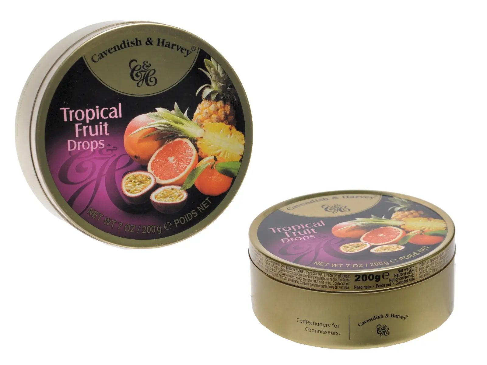 C & H Tropical Fruit Drops 200g             VE9