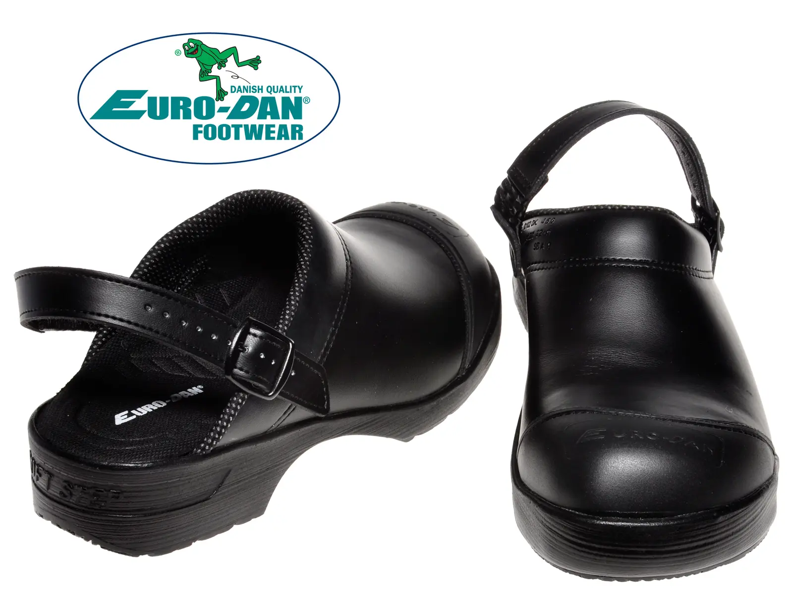 EURO-DAN Flex Sicherheitsclogs offen Riemen Gr.42