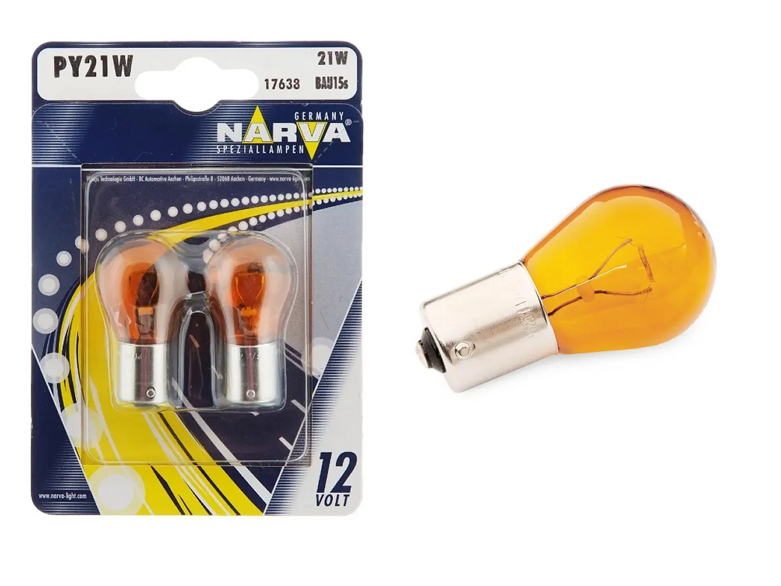 PY21W NA 12V NVA B2