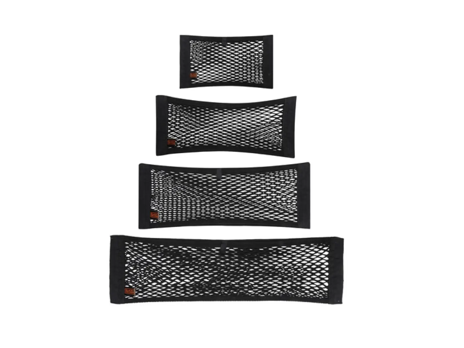 BLACK+DECKER Auto Netztasche 4er-Set