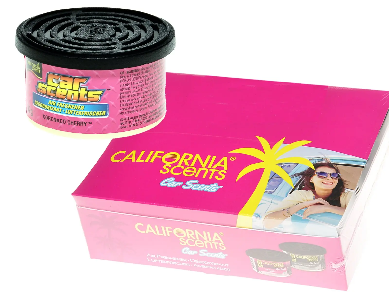 Lufterfrischer Car Scents Cherry im Disp. x12